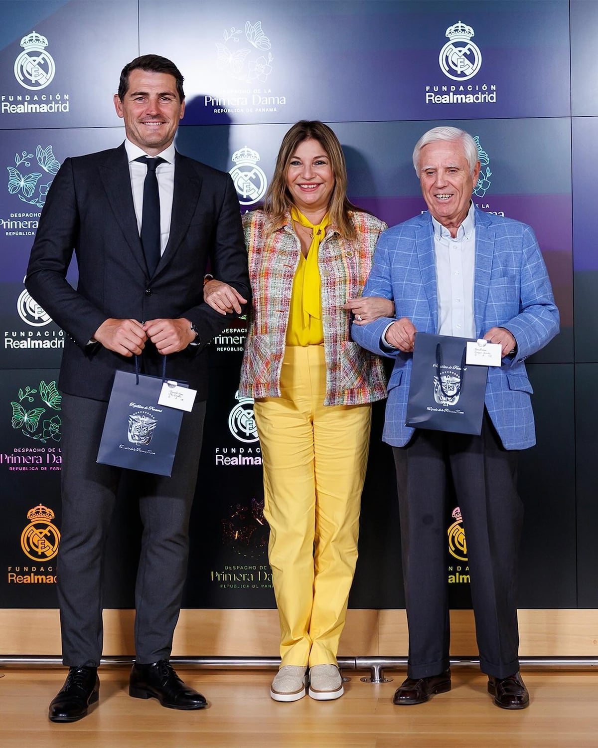 Maricel de Mulino junto a Iker Casillas en Madrid