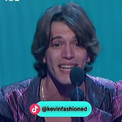 Kevin Fashioned gana premio al mejor creador de contenido de moda en los Tik Tok Awards 2024