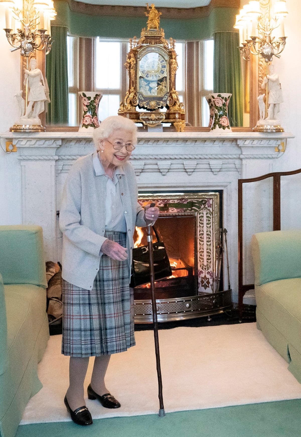 Las fotos de la última aparición pública de la reina Isabel II