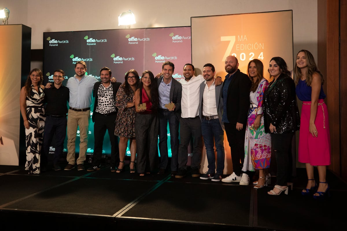 Los invitados y ganadores de los premios Effie Panamá 2024