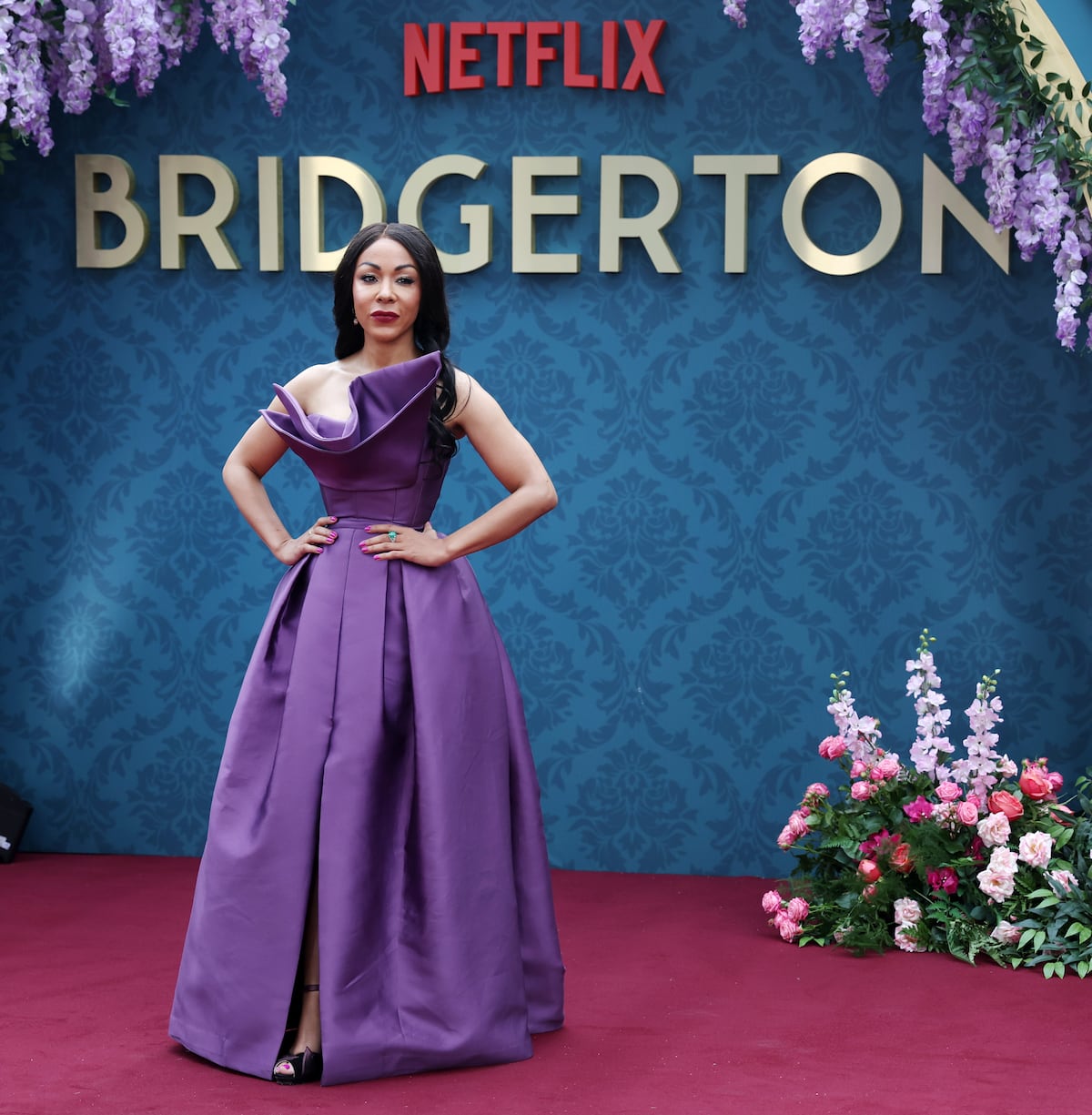 La alfombra roja de Bridgerton en Londres