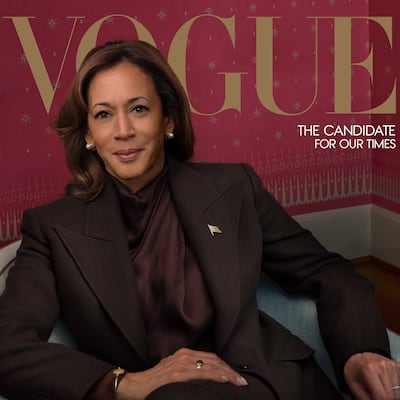 Vogue dedica la portada de octubre a Kamala Harris y se deshace en elogios