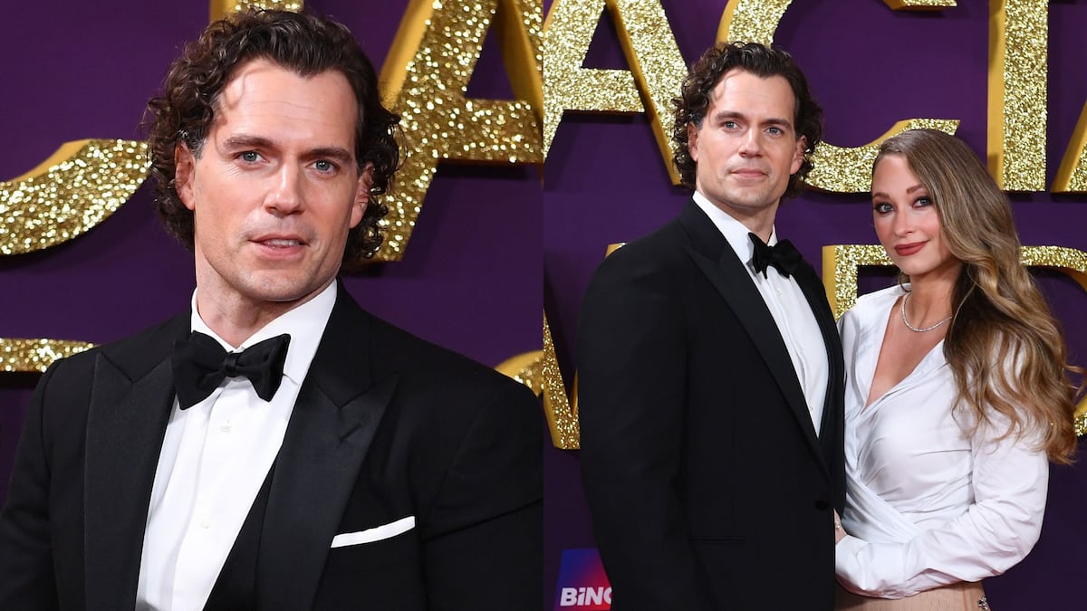 Las fotos de la primera ‘red carpet’ de Henry Cavill como papá (y el gran diamante que llevó su novia)