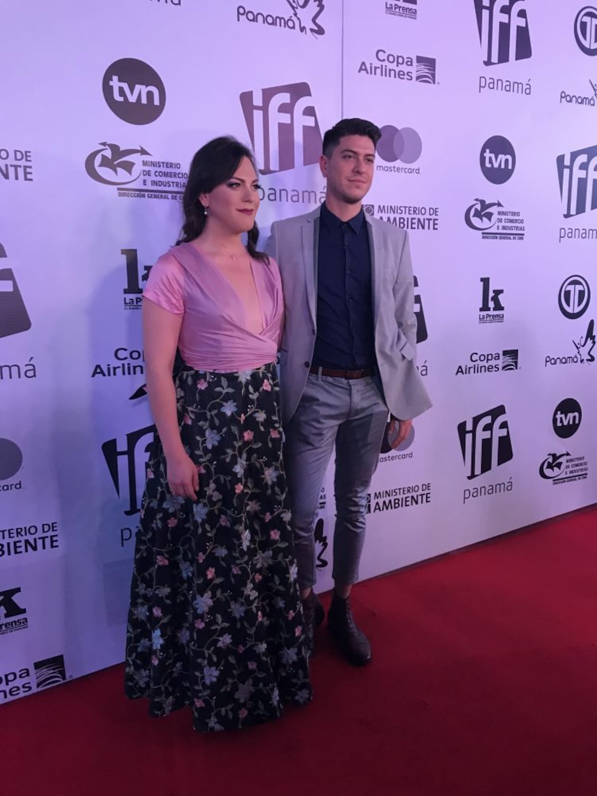 La alfombra roja de inauguración del IFF Panamá