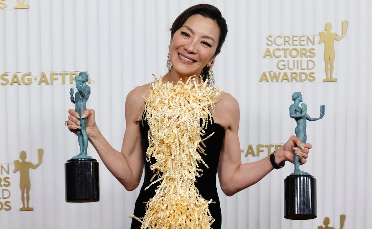 Michelle Yeoh, la primera artista asiática en ganar un premio SAG a mejor actriz