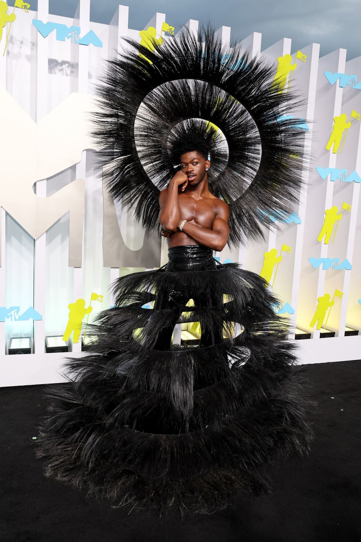 La alfombra más negra de los premios MTV VMA 