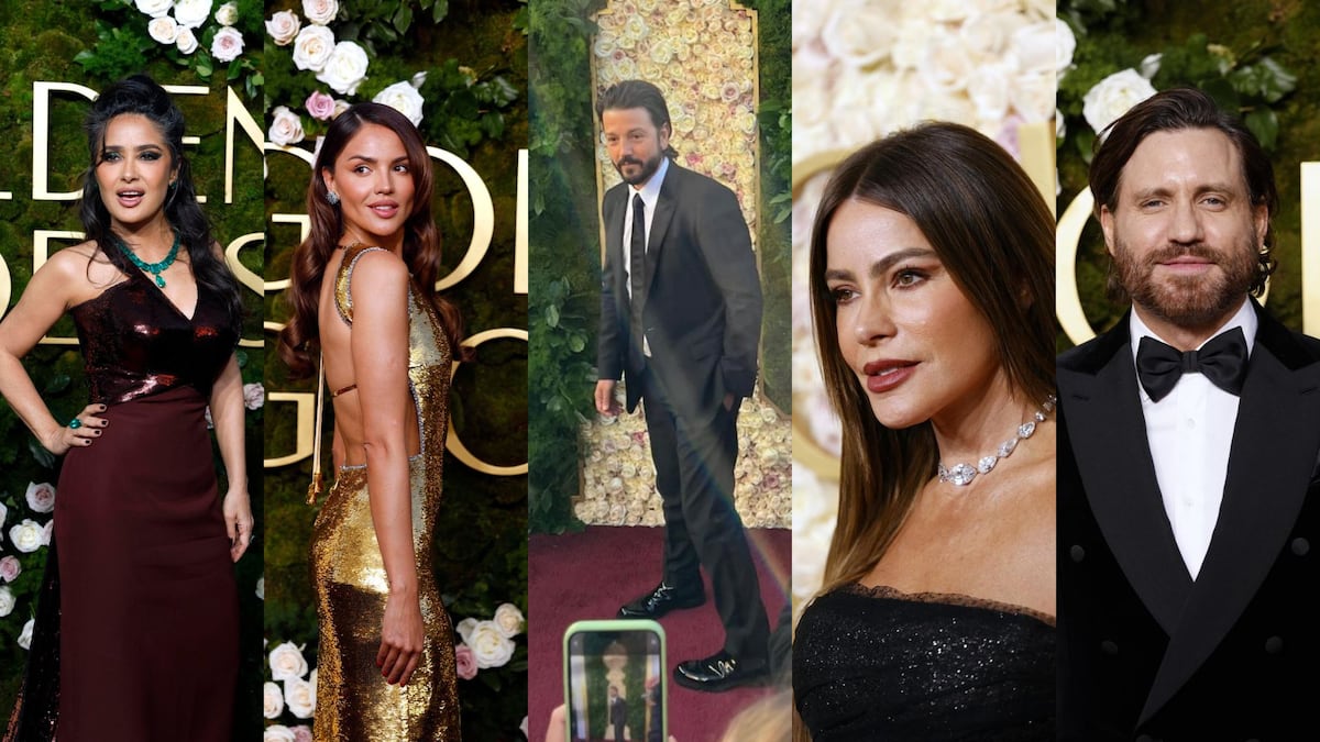 Edgar Ramírez, Salma Hayek, y otros latinos presentes en los Globos de Oro 2025