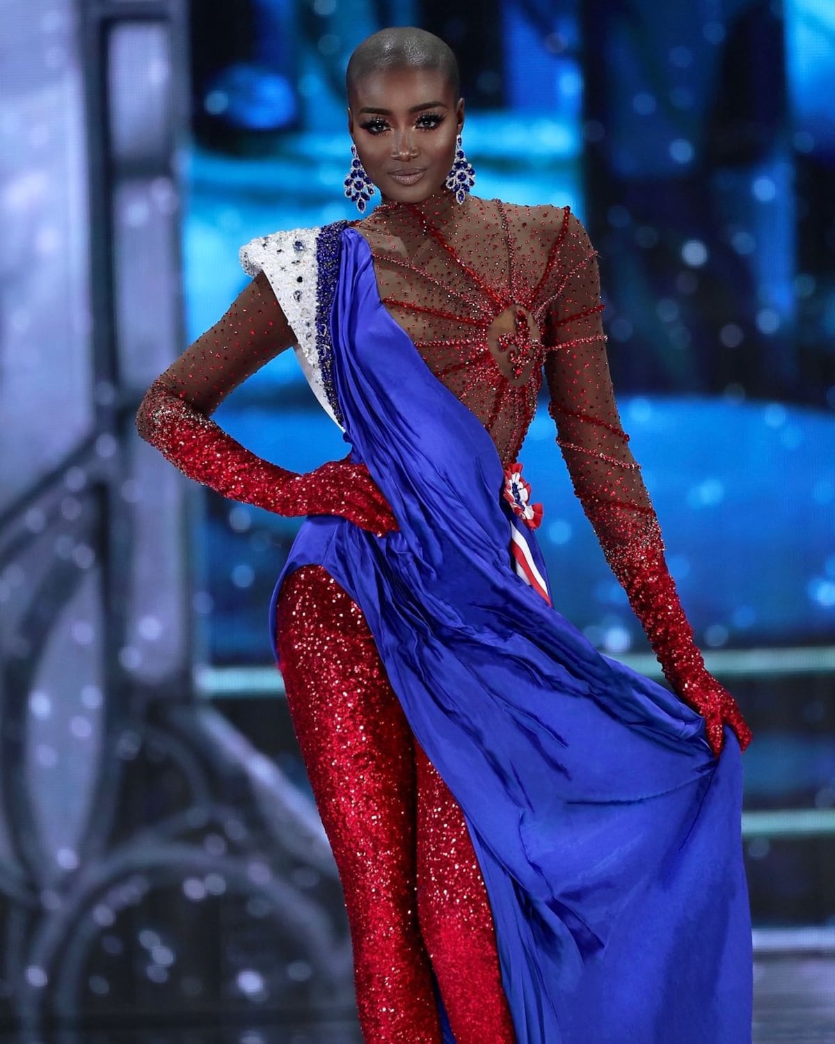 “Agarra mi peluca”: Ella es Safiétou Kabengele, la francesa de 1.80 de estatura en Miss Grand International