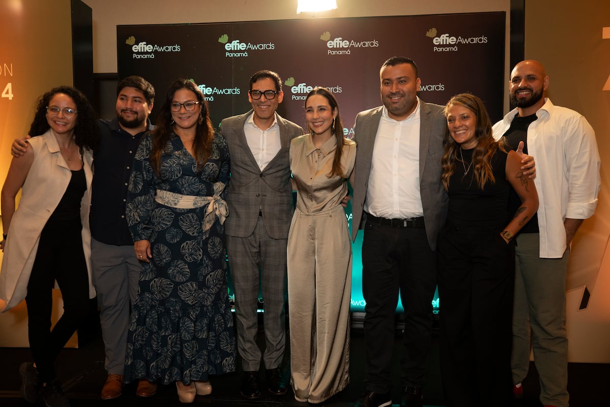 Los invitados y ganadores de los premios Effie Panamá 2024