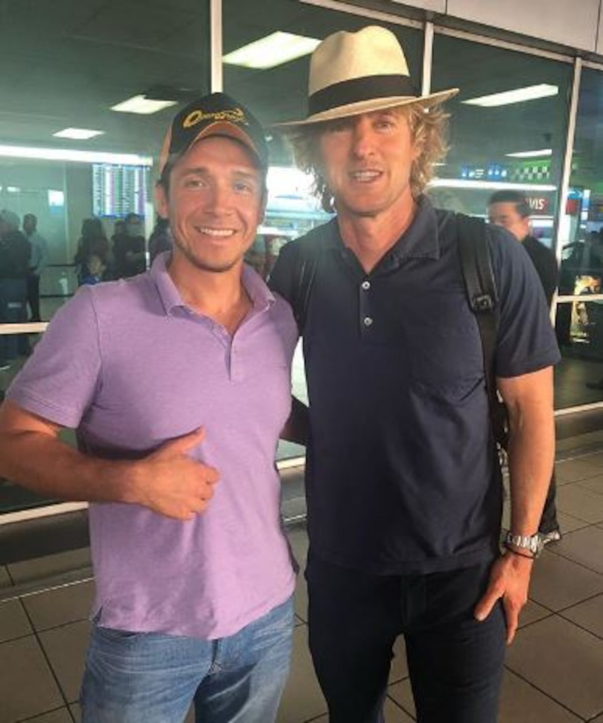 Esto fue lo que hizo el actor Owen Wilson este fin de semana en Panamá