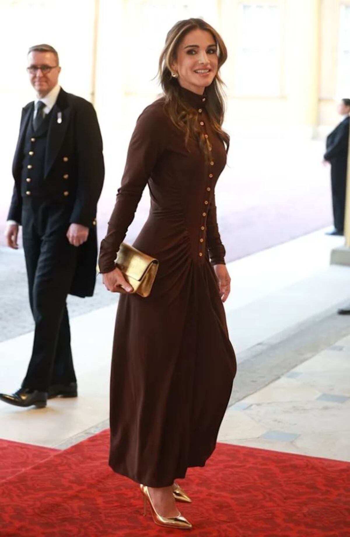 Reinas y princesas del mundo en la recepción para la coronación del rey Charles III