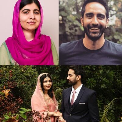 Él es Asser Malik, el esposo de Malala