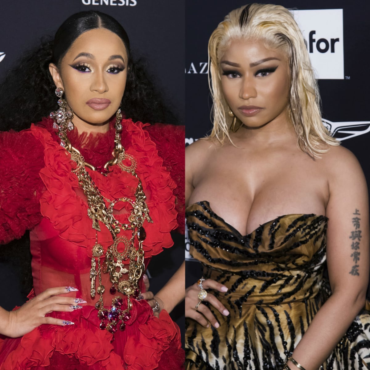 El altercado entre Cardi B y Nicki Minaj en New York Fashion Week