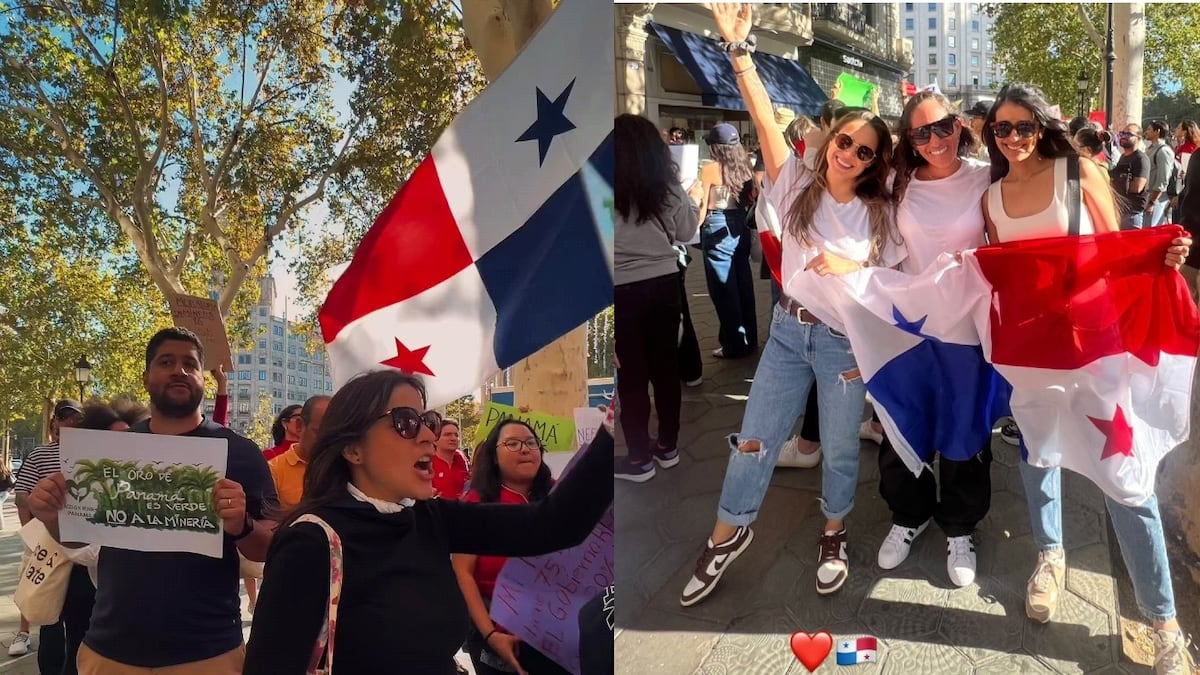 Gaby Garrido desde las protestas de panameños en Barcelona: “Fue un acto cívico”