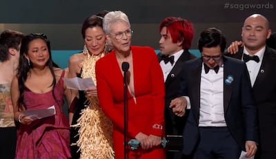 SAG Awards: Everything Everywhere All at Once arrasa en los Premios del Sindicato de Actores de Hollywood