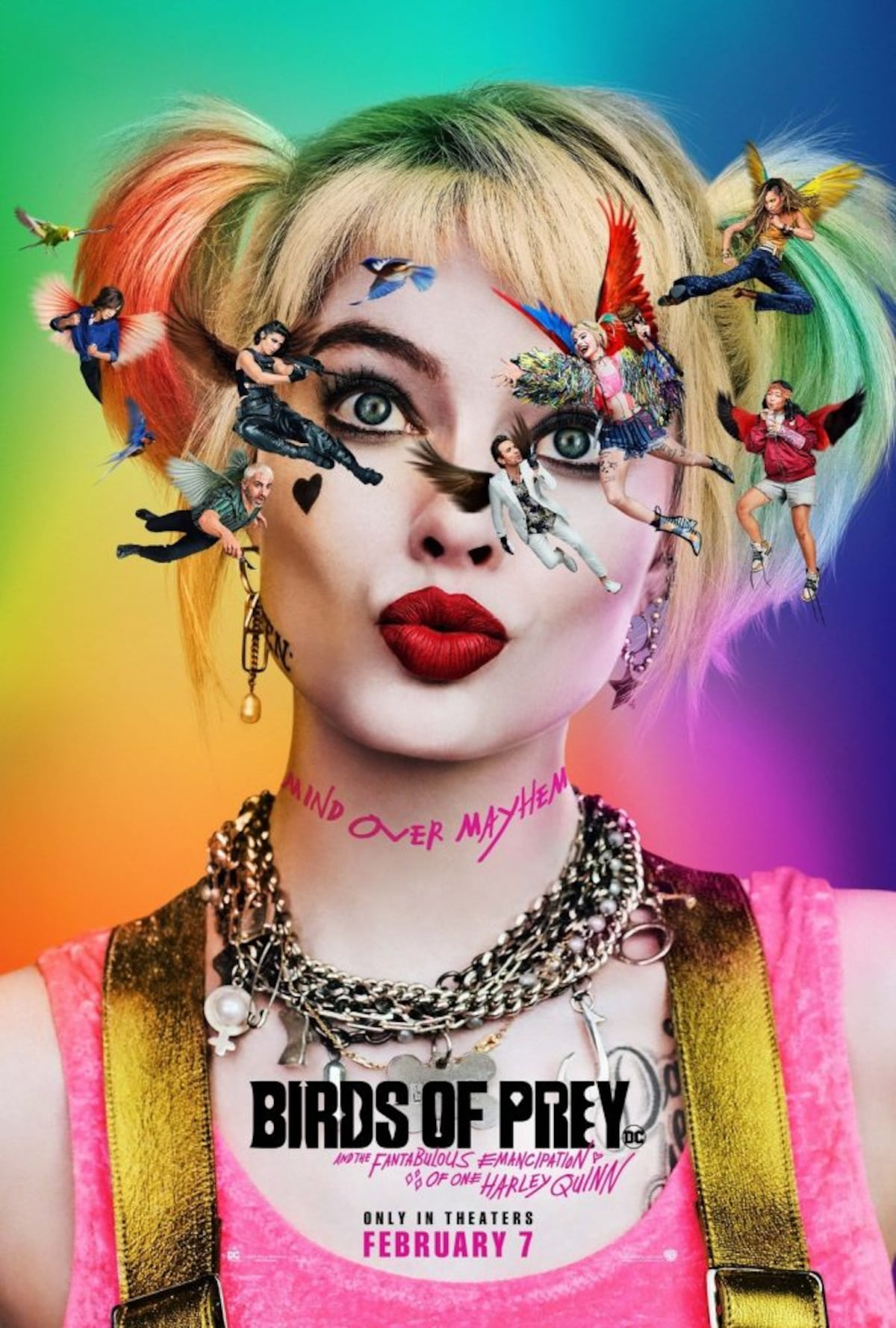 Harley Quinn deja al Guasón y rinde homenaje a Madonna en ‘Birds of Prey’