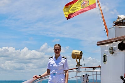 La princesa Leonor llega a Salvador en la primera escala en América del buque ‘Elcano’