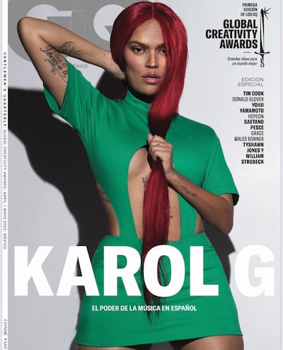 ‘Mi cara no se ve así, mi cuerpo no se ve así', Karol G se molesta con revista GQ por exceso de retoques en sus fotos